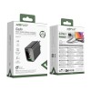 Мережевий зарядний пристрій ACEFAST A108 PD67W GaN (2*USB-C+USB-A) charger Black