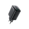 Мережевий зарядний пристрій ACEFAST A108 PD67W GaN (2*USB-C+USB-A) charger Black