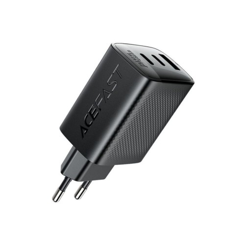 Мережевий зарядний пристрій ACEFAST A108 PD67W GaN (2*USB-C+USB-A) charger Black