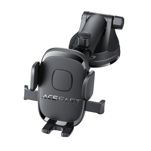 Автотримач для телефона ACEFAST D57 one-key lock car holder for dashboard Black