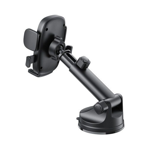Автотримач для телефона ACEFAST D57 one-key lock car holder for dashboard Black