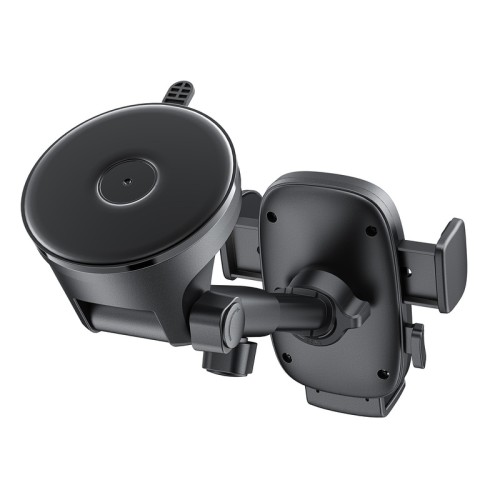 Автотримач для телефона ACEFAST D57 one-key lock car holder for dashboard Black