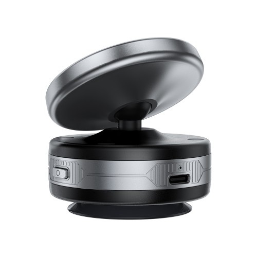 Автотримач для телефона з БЗП ACEFAST E29 electric Suction cup magnetic wireless charging holder Metal Gray