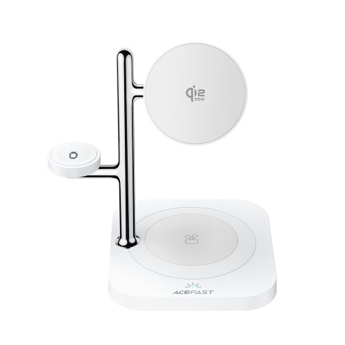 Бездротовий зарядний пристрій ACEFAST E39 desktop 4-in-1 wireless charging holder White