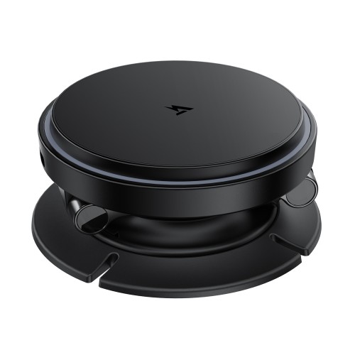 Автотримач для телефона з БЗП ACEFAST D65 magnetic folding wireless charging car holder Black