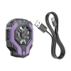 Кулер для мобільного HOCO GM26 Ambitious cooling mobile phone fan Black