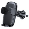 Автотримач для телефона з БЗП ACEFAST D48 press type wireless charging car holder for air vent Black