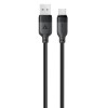 Кабель ACEFAST C16-04, USB to Type-C, 3A, 1.2m ,TPE, TPU connectors, Black