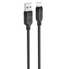 Кабель ACEFAST C16-04, USB to Type-C, 3A, 1.2m ,TPE, TPU connectors, Black