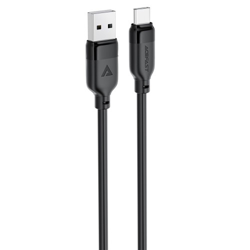 Кабель ACEFAST C16-04, USB to Type-C, 3A, 1.2m ,TPE, TPU connectors, Black