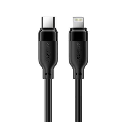 Кабель ACEFAST C16-05, USB to iP, 30W, 2m,TPU, TPU connectors, Black
