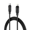 Кабель ACEFAST C16-05, USB to iP, 30W, 2m,TPU, TPU connectors, Black