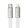 Кабель ACEFAST C24-01, USB to iP, 30W, 1.2m, Braided wire, Zinc alloy + TPE connectors, White