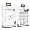 Кабель ACEFAST C24-01, USB to iP, 30W, 1.2m, Braided wire, Zinc alloy + TPE connectors, White