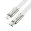 Кабель ACEFAST C24-01, USB to iP, 30W, 1.2m, Braided wire, Zinc alloy + TPE connectors, White