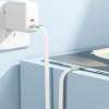 Кабель ACEFAST C24-01, USB to iP, 30W, 1.2m, Braided wire, Zinc alloy + TPE connectors, White