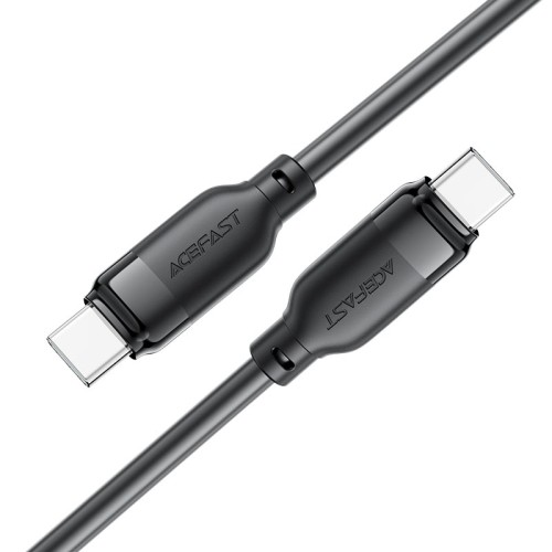Кабель ACEFAST C16-03, Type-C to Type-C, 60W, 1.2m, TPE, TPU connectors, Black