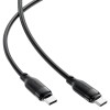 Кабель ACEFAST C16-03, Type-C to Type-C, 60W, 1.2m, TPE, TPU connectors, Black