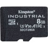 microSDHC (UHS-1 U3) Kingston Industrial 8Gb class 10 V30 А1 (adapter SD)