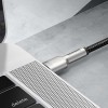 Кабель Baseus Cafule Series Metal Data Cable Type-C to Type-C 100W 2m Black