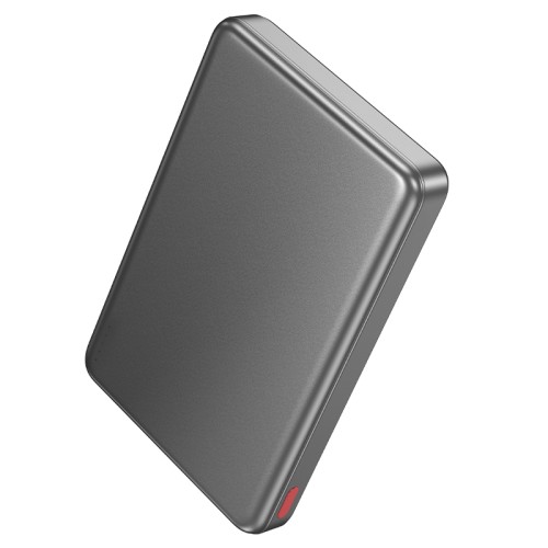 Зовнішній акумулятор HOCO Q26A Joy PD20W magnetic fast charging power bank(10000mAh) metal gray