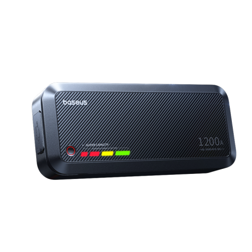 Автомобільний пуско-зарядний пристрій Baseus PrimeTrip VJ1 Supercapacitor Car Jump Starter 1200A Cosmic Black