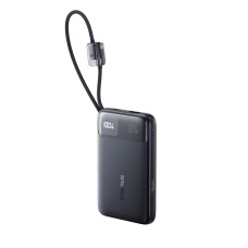 Зовнішній акумулятор Baseus EnerFill FC11 Digital Display Power Bank with Dual Built-in Cables 10000mAh 22.5W Cosmic Black
