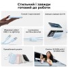 Зовнішній акумулятор Baseus EnerFill FC11 Digital Display Power Bank with Dual Built-in Cables 20000mAh 22.5W Cosmic Black