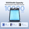 Зовнішній акумулятор Baseus EnerFill FP11 Power Bank 10000mAh 15W Cosmic Black (Includes Simple Type-C to Type-C Cable 20V/3A 30cm Black)
