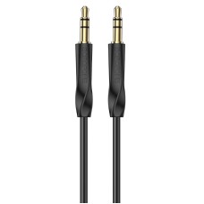 Аудіокабель BOROFONE BL16 3.5mm male to 3.5mm male, PVC, 1m, Black