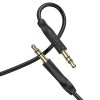Аудіокабель BOROFONE BL16 3.5mm male to 3.5mm male, PVC, 1m, Black