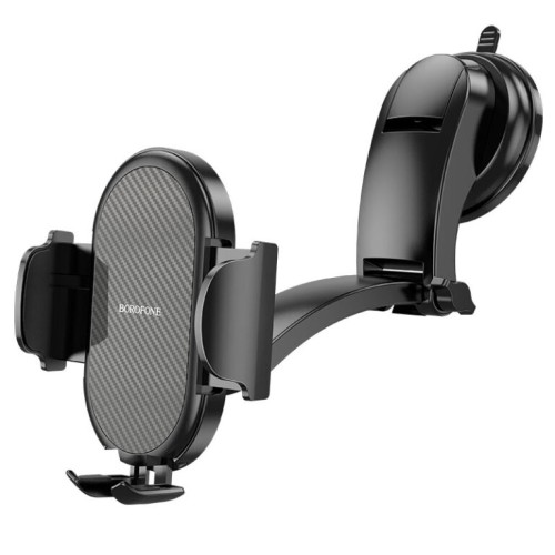 Автотримач для телефона BOROFONE BH73 Charm press type center console car holder Black