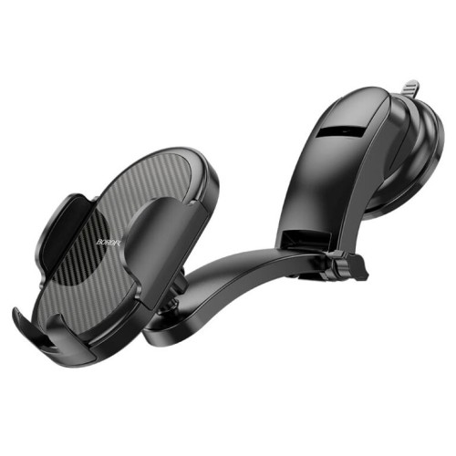 Автотримач для телефона BOROFONE BH73 Charm press type center console car holder Black
