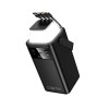 Зовнішній акумулятор BOROFONE BJ65B High 22.5W+PD20W+four-cables power bank(80000mAh) Black