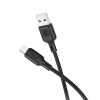 Кабель BOROFONE BX113 Lenny silicone charging data cable Micro(L=2M) Black