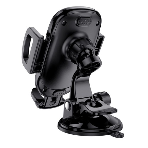 Автотримач для телефона BOROFONE BH37 Route push type suction cup car holder Black