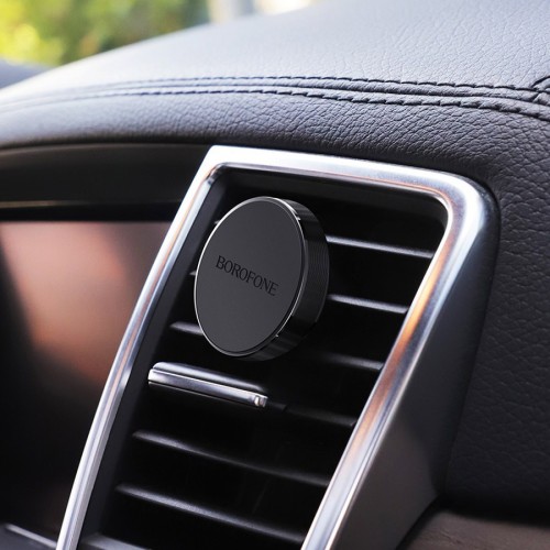 Автотримач для телефона BOROFONE BH8 Air outlet magnetic in-car holder Black