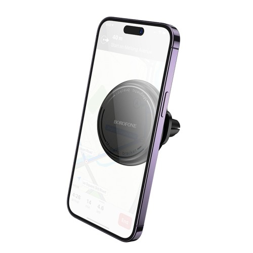 Автотримач для телефона BOROFONE BH135 Parker ring magnetic car holder(air outlet)