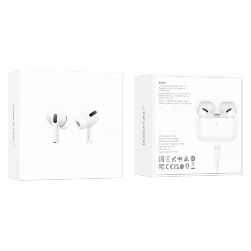 Бездротові навушники BOROFONE BW90 True wireless stereo headset White