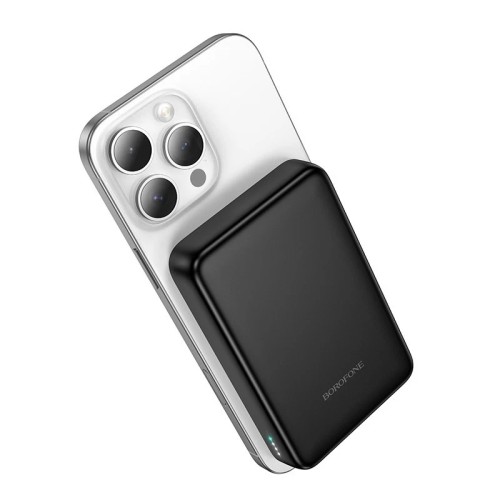 Зовнішній акумулятор BOROFONE BJ82A Dawn PD20W magnetic power bank(10000mAh) Black