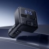 АЗП з FM-модулятором BOROFONE BC63 Selecto car BT FM transmitter Black