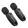 Бездротова мікрофонна система HOCO L15 dual-mic (iP/Type-C) Black