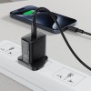 Кабель ACEFAST C17-03 USB-C to USB-C silicone charging data cable Black