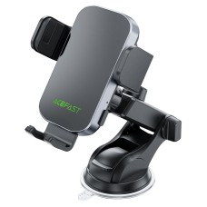 Автотримач для телефона з БЗП ACEFAST D53 wireless charging car holder with electric clamp for dashboard Black