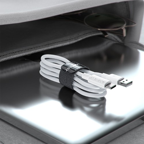 Кабель ACEFAST C18-04 USB-A to USB-C braid charging data cable White