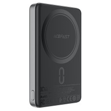 Зовнішній акумулятор ACEFAST M12 PD20W ultra-thin magnetic wireless charging power bank 10000mAh, Black