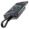 Зовнішній акумулятор ACEFAST M12 PD20W ultra-thin magnetic wireless charging power bank 10000mAh, Black