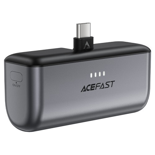 Зовнішній акумулятор ACEFAST M9-5000 PD20W capsule power bank Black