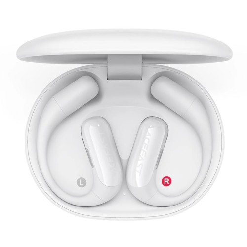 Бездротові навушники TWS ACEFAST FA002 ACEFIT Air wireless earbuds, ENC, IP54, White
