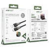Кабель ACEFAST C10-04 USB to Type-C 3A, 1.2m, silicone, zinc connectors, Black
